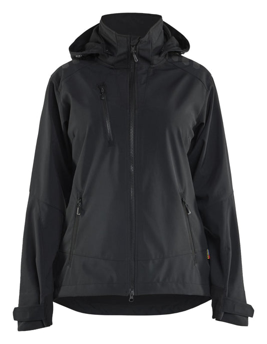 Blaklader Dames Jack 47192513 softshell zwart(9999)