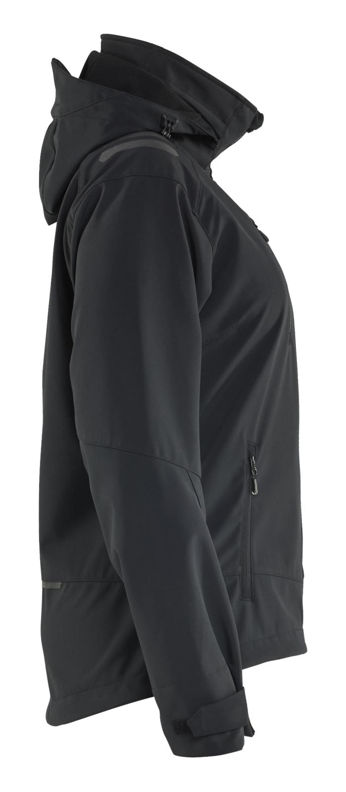 Blaklader Dames Jack 47192513 softshell zwart(9999)