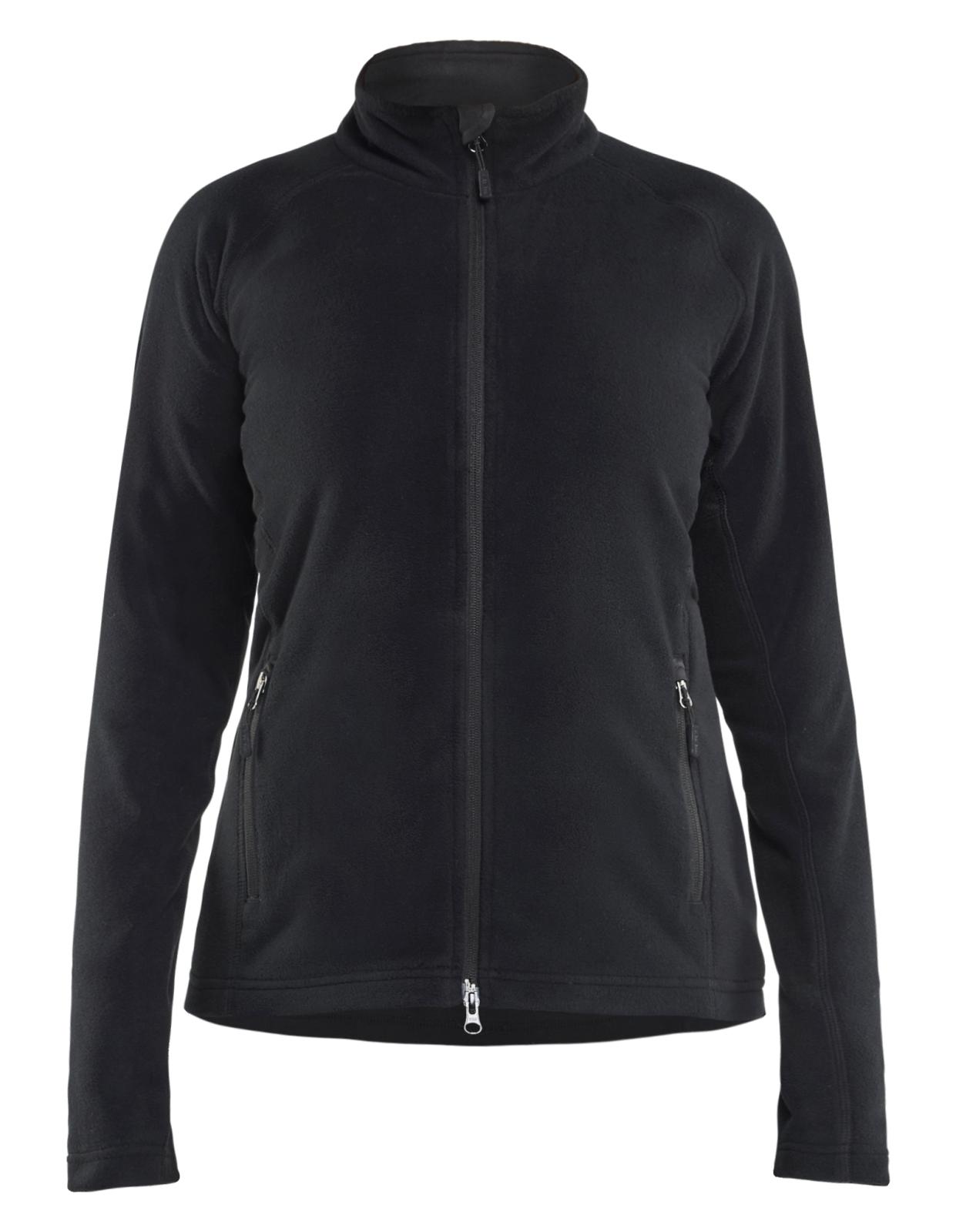 Blaklader Dames Vest 47221010 Microfleece zwart(9900)