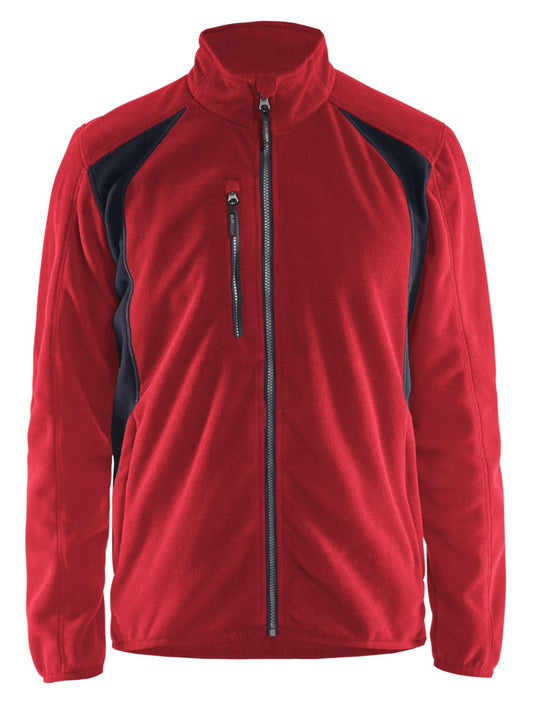Blaklader Vesten 47302510 rood-zwart(5699)