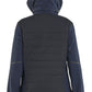 Blaklader Dames Jack 47332513 hybride waterdicht winddicht donker marineblauw-fluo geel(8633)