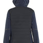 Blaklader Dames Jack 47332513 hybride waterdicht winddicht donker marineblauw-fluo geel(8633)