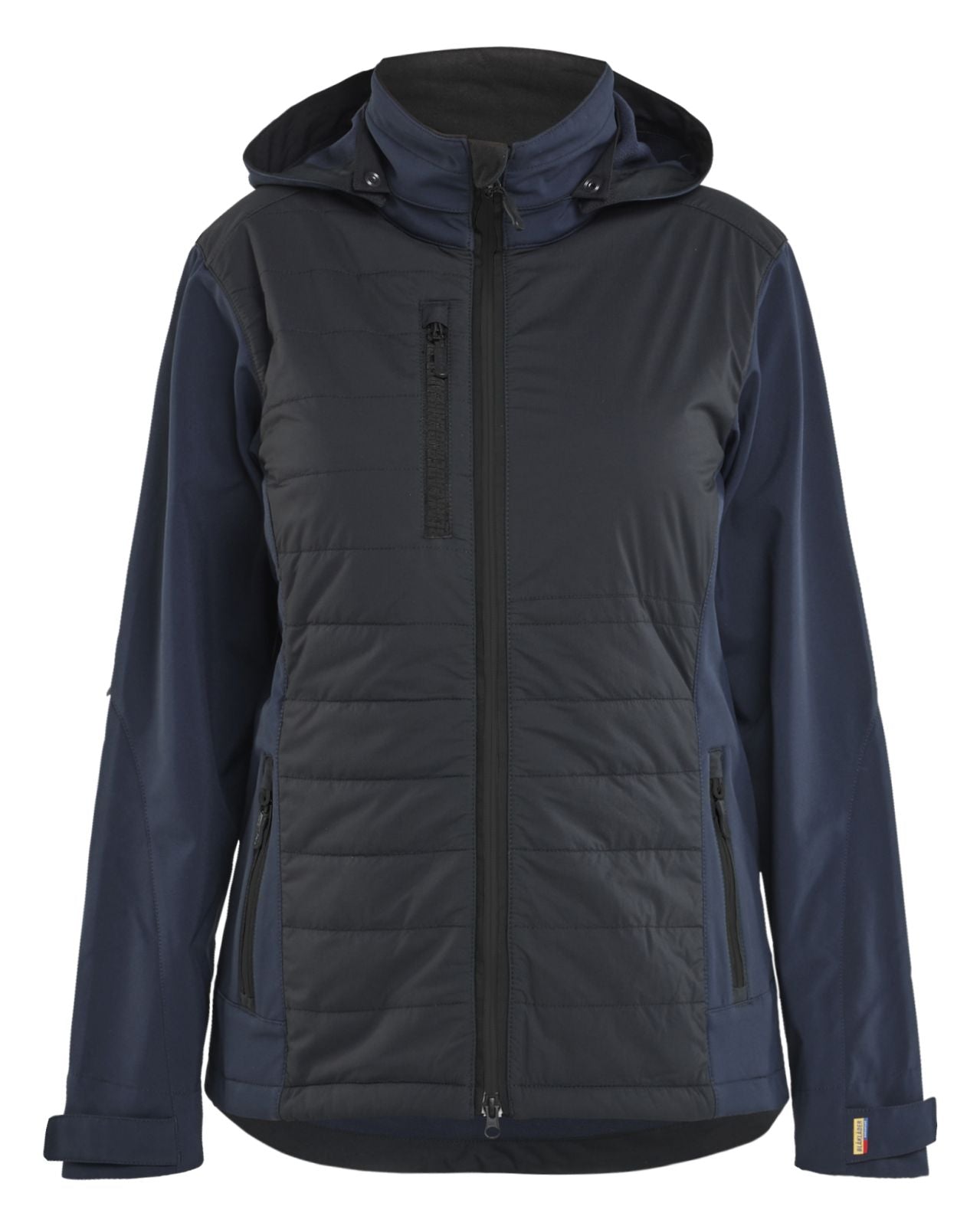 Blaklader Dames Jack 47332513 hybride waterdicht winddicht donker marineblauw-zwart(8699)