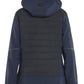 Blaklader Dames Jack 47332513 hybride waterdicht winddicht donker marineblauw-zwart(8699)