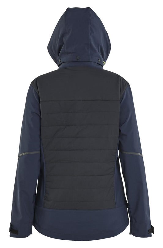 Blaklader Dames Jack 47332513 hybride waterdicht winddicht donker marineblauw-zwart(8699)