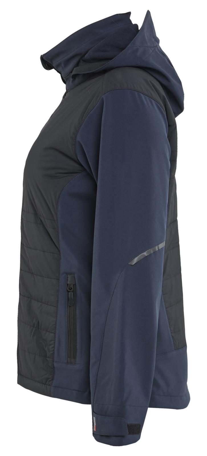 Blaklader Dames Jack 47332513 hybride waterdicht winddicht donker marineblauw-zwart(8699)