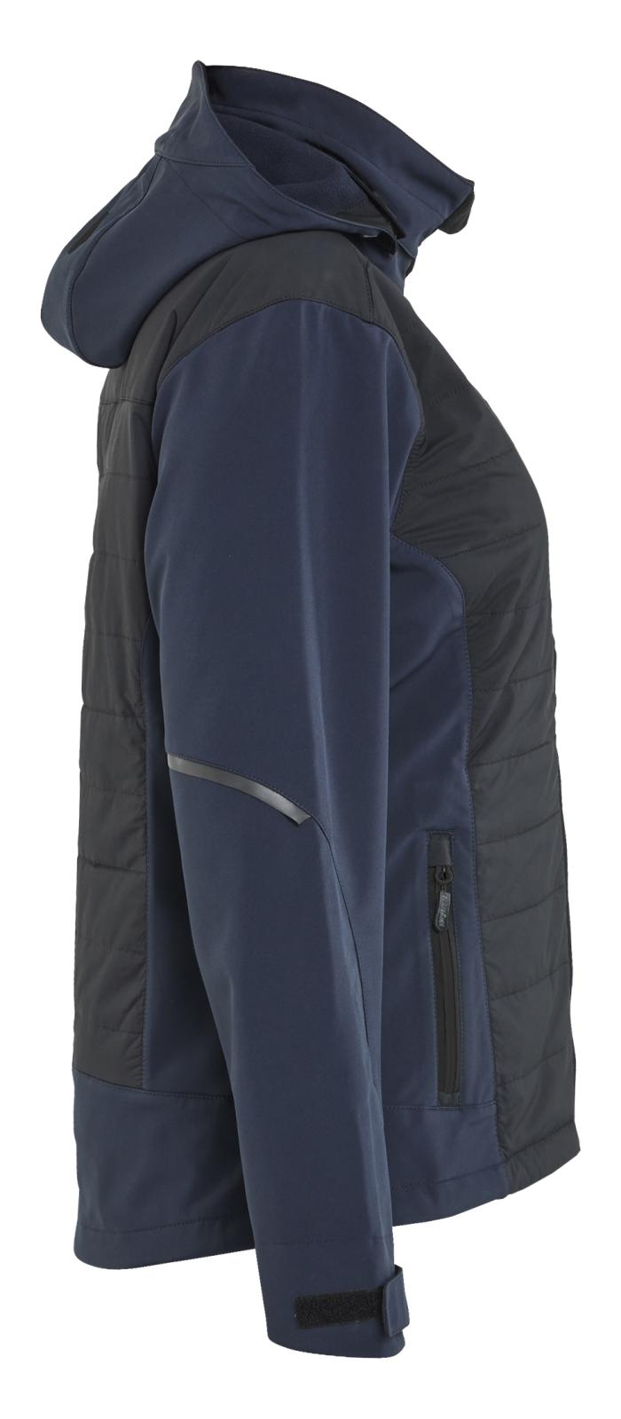 Blaklader Dames Jack 47332513 hybride waterdicht winddicht donker marineblauw-zwart(8699)