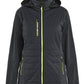 Blaklader Wind regen sneeuw Jassen Dames Jack 47332513 hybride waterdicht winddicht ademend zwart-fluo geel(9933)