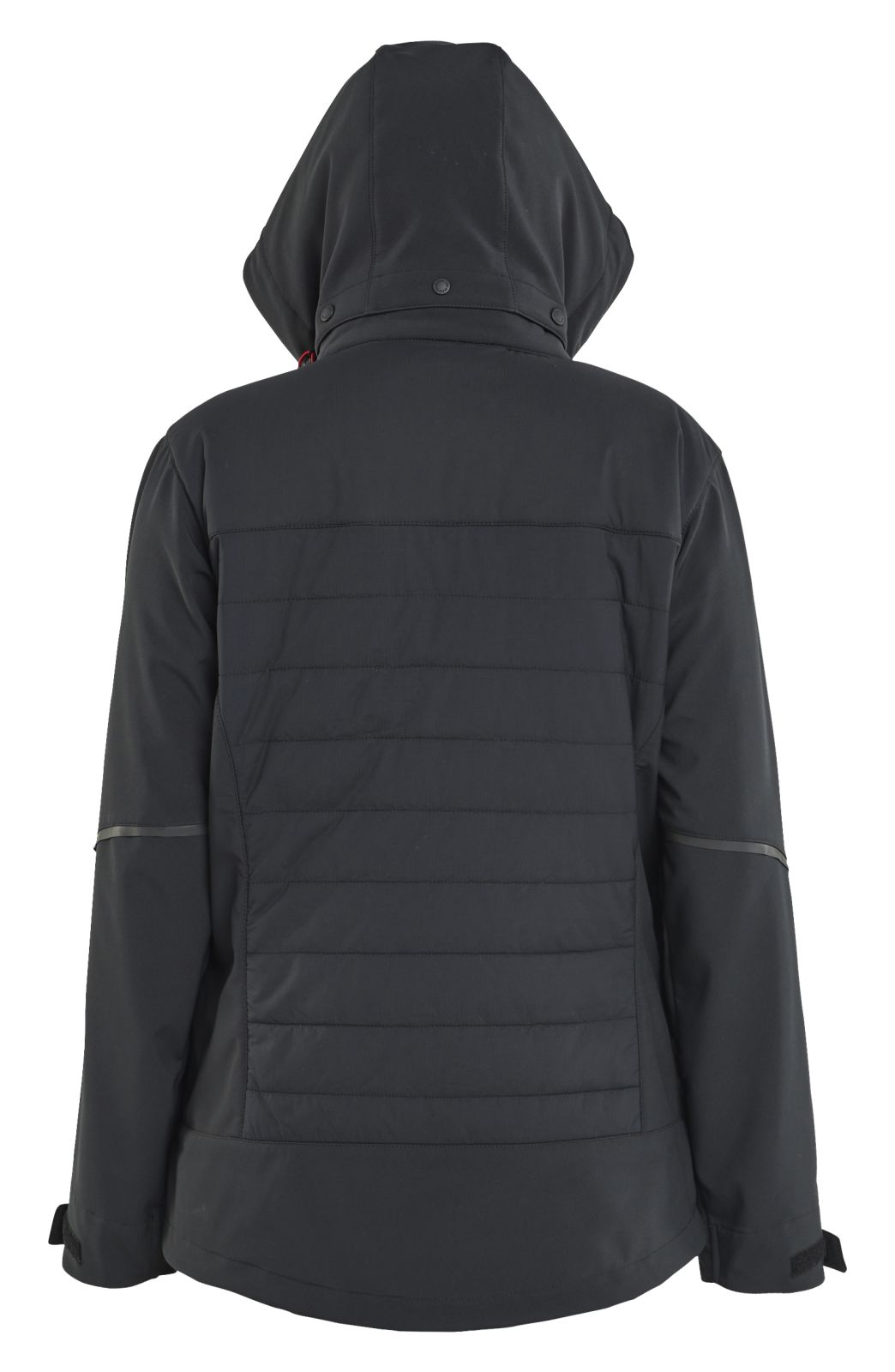 Blaklader Dames Jack 47332513 hybride waterdicht winddicht zwart-rood(9956)