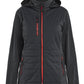 Blaklader Dames Jack 47332513 hybride waterdicht winddicht zwart-rood(9956)