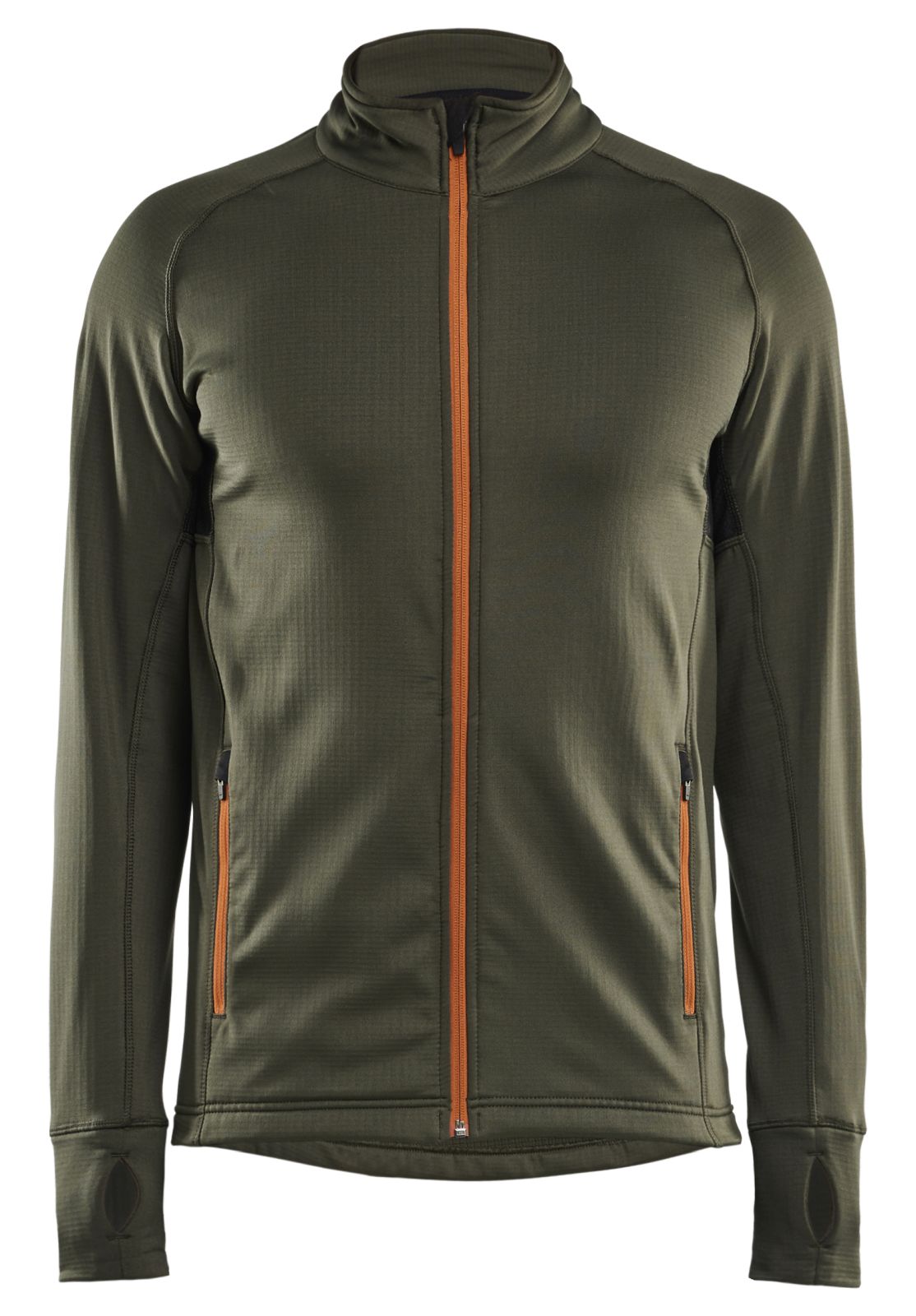 Blaklader Wind regen sneeuw Striker Jack 47352539 fleece woudgroen-roestbruin(4240)