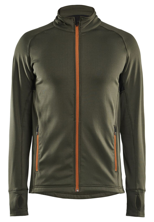 Blaklader Wind regen sneeuw Striker Jack 47352539 fleece woudgroen-roestbruin(4240)