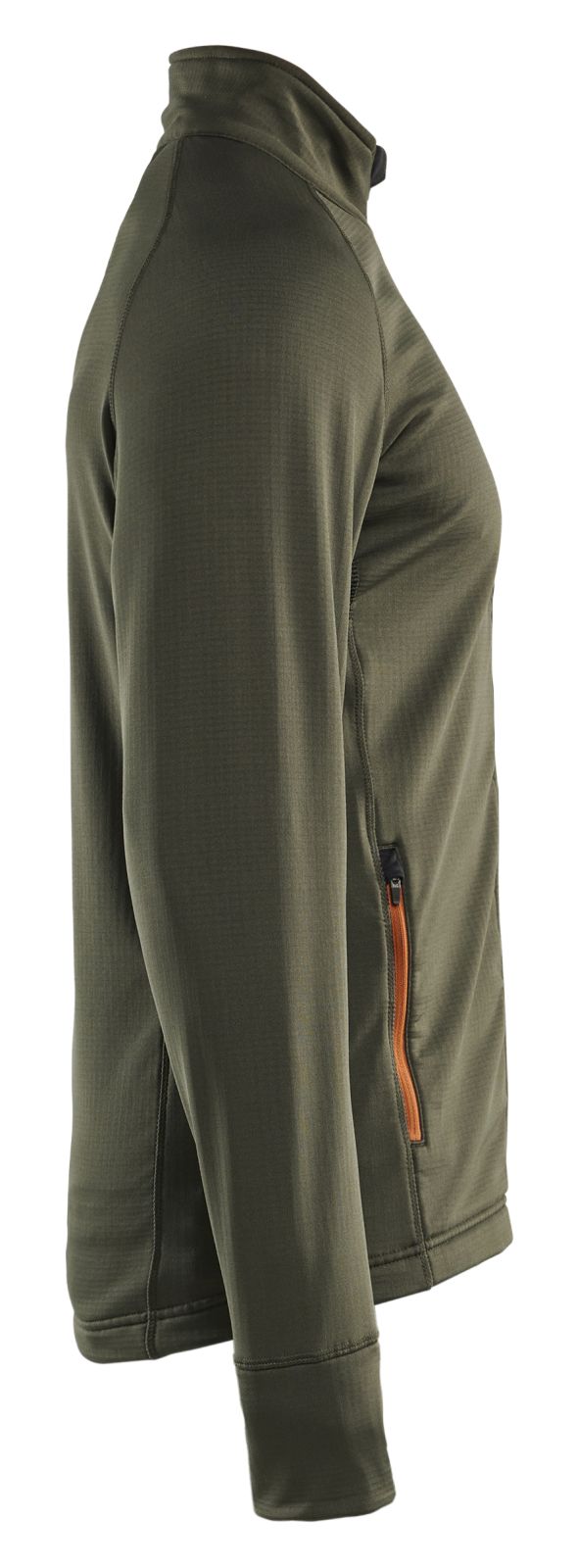 Blaklader Wind regen sneeuw Striker Jack 47352539 fleece woudgroen-roestbruin(4240)