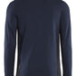Blaklader Wind/regen/sneeuw Striker Fleecejack 47352539 donker marineblauw-fluo geel(8633)