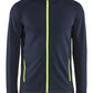 Blaklader Wind/regen/sneeuw Striker Fleecejack 47352539 donker marineblauw-fluo geel(8633)