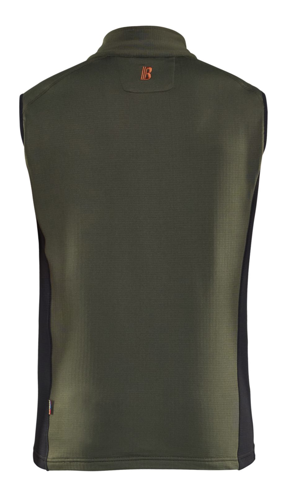 Blaklader Wind/regen/sneeuw Striker Bodywarmer 47362539 fleece woudgroen-roestbruin(4240)