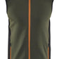 Blaklader Wind/regen/sneeuw Striker Bodywarmer 47362539 fleece woudgroen-roestbruin(4240)