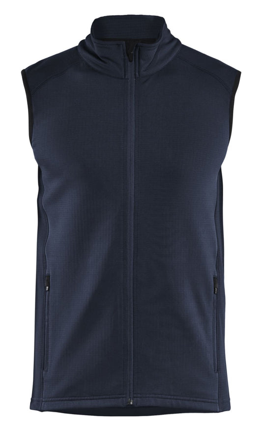 Blaklader Wind/regen/sneeuw Striker fleecevest Bodywarmers 47362539 donker marineblauw(8600)