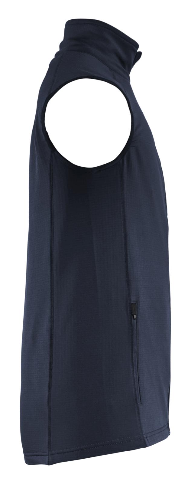 Blaklader Wind/regen/sneeuw Striker fleecevest Bodywarmers 47362539 donker marineblauw(8600)