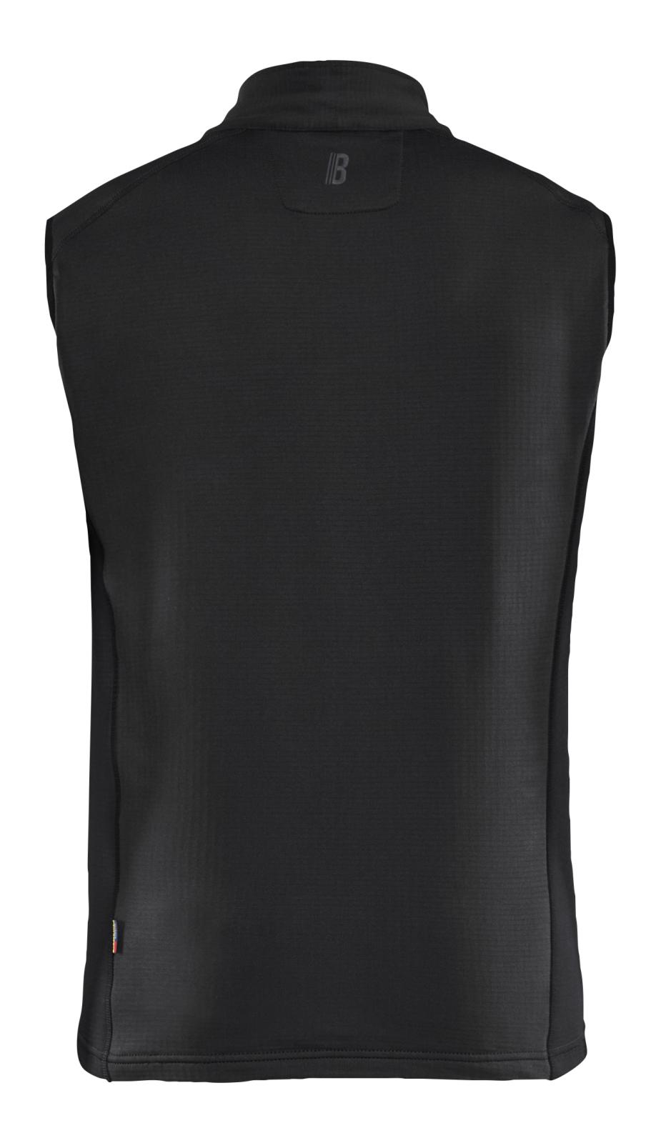Blaklader Wind/regen/sneeuw Striker Bodywarmer 47362539 fleece zwart(9900)