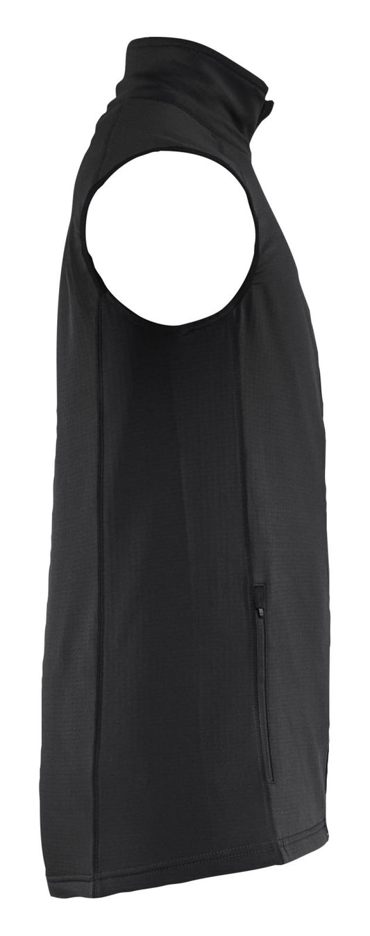 Blaklader Wind/regen/sneeuw Striker Bodywarmer 47362539 fleece zwart(9900)