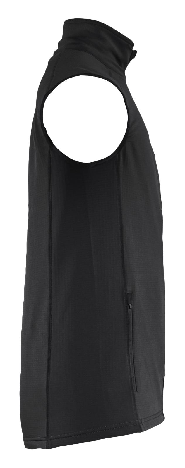 Blaklader Wind/regen/sneeuw Striker Bodywarmer 47362539 fleece zwart(9900)