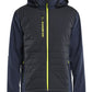 Blaklader Wind regen sneeuw Jassen Jack 47432513 hybride waterdicht winddicht ademend donker marineblauw-fluo geel(8633)