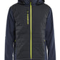Blaklader Wind regen sneeuw Jack 47432513 hybride waterdicht winddicht ademend donker marineblauw-fluo geel(8633)