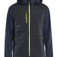 Blaklader Wind regen sneeuw Jack 47432513 hybride waterdicht winddicht ademend donker marineblauw-fluo geel(8633)