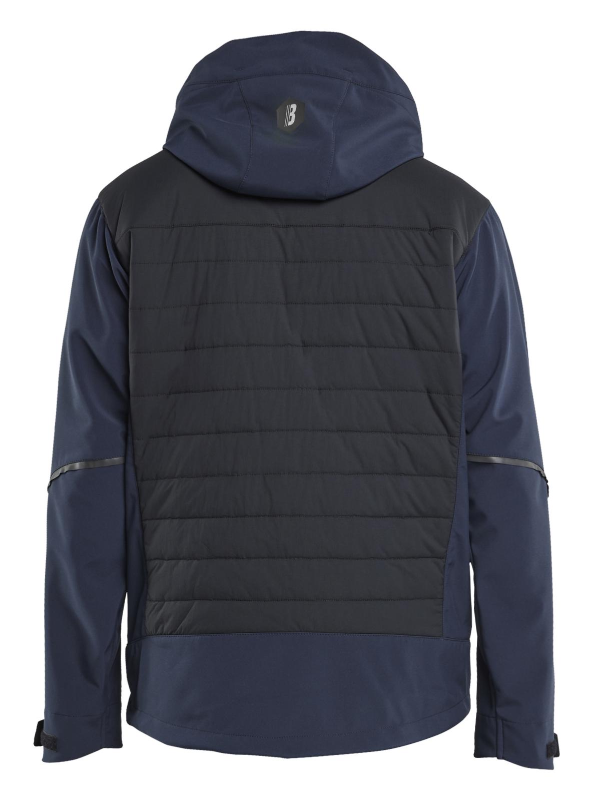 Blaklader Wind regen sneeuw Jack 47432513 hybride waterdicht winddicht ademend donker marineblauw-zwart(8699)