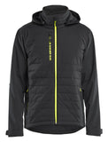 Blaklader Wind regen sneeuw Jack 47432513 hybride waterdicht winddicht ademend zwart-fluo geel(9933)