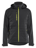 Blaklader Wind regen sneeuw Jack 47432513 hybride waterdicht winddicht ademend zwart-fluo geel(9933)