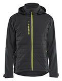 Blaklader Wind regen sneeuw Jassen Jack 47432513 hybride waterdicht winddicht ademend zwart-fluo geel(9933)