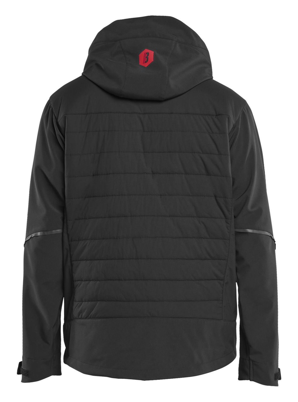 Blaklader Wind regen sneeuw Jassen Jack 47432513 hybride waterdicht winddicht ademend zwart-rood(9956)