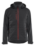 Blaklader Wind regen sneeuw Jack 47432513 hybride waterdicht winddicht ademend zwart-rood(9956)