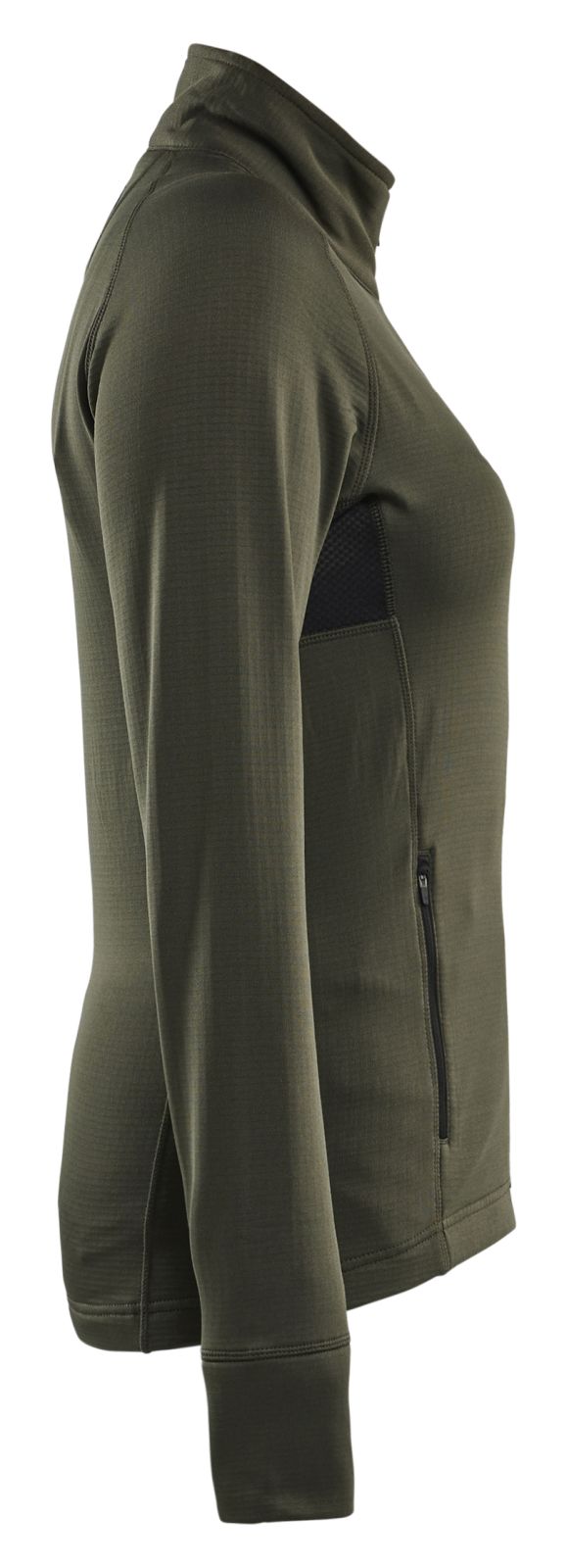 Blaklader Wind regen sneeuw Striker Dames Jack 47452539 fleece donker herfstgroen(4209)