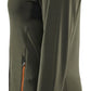 Blaklader Wind regen sneeuw Striker Dames Jack 47452539 fleece woudgroen-roestbruin(4240)