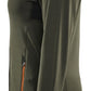 Blaklader Wind regen sneeuw Striker Dames Jack 47452539 fleece woudgroen-roestbruin(4240)