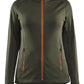 Blaklader Wind regen sneeuw Striker Dames Jack 47452539 fleece woudgroen-roestbruin(4240)
