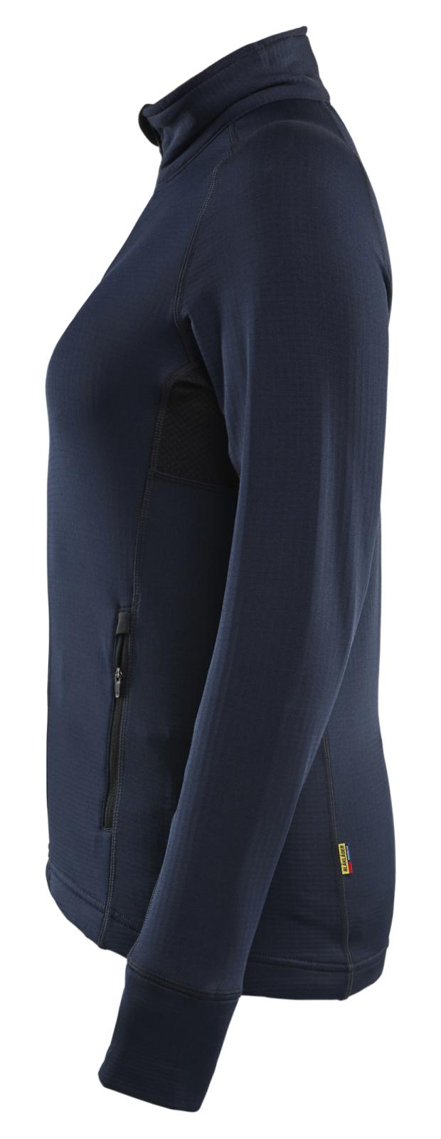 Blaklader Wind regen sneeuw Dames Jack 47452539 fleece donker marineblauw(8600)
