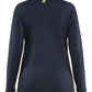 Blaklader Dames Striker Fleecejack 47452539 donker marineblauw-fluo geel(8633)