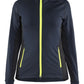 Blaklader Dames Striker Fleecejack 47452539 donker marineblauw-fluo geel(8633)
