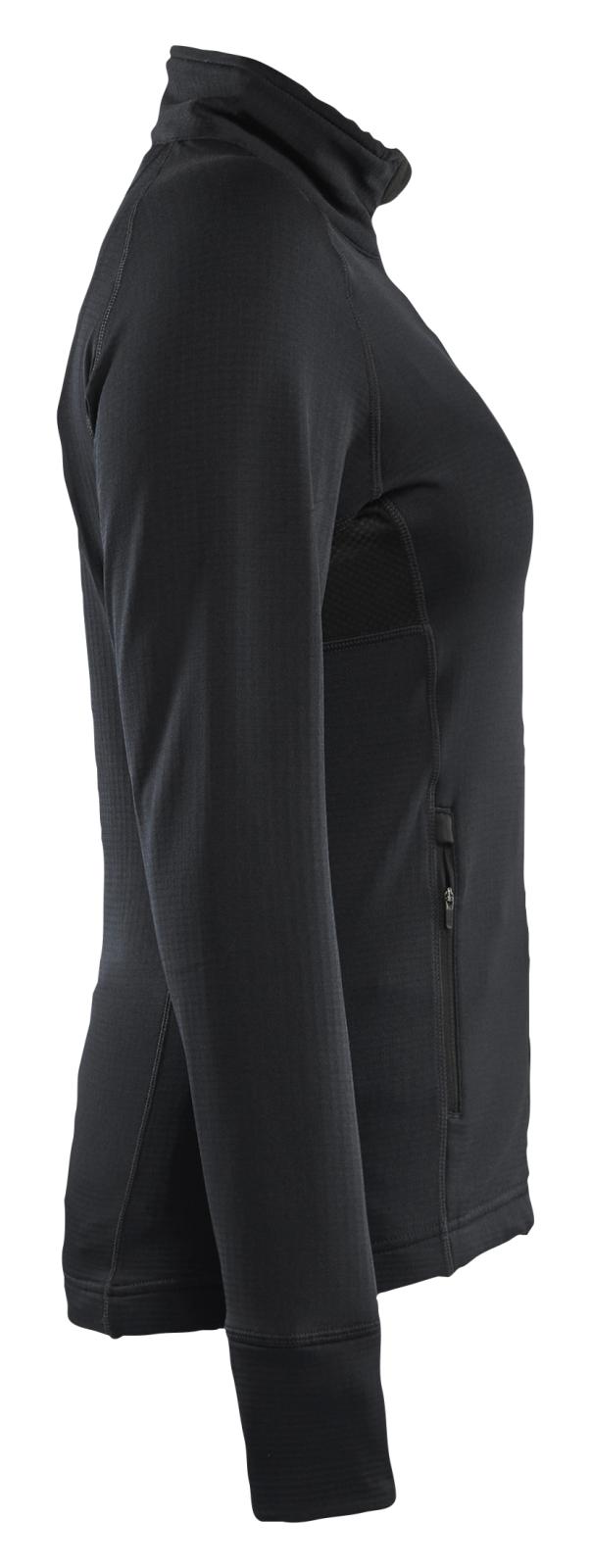 Blaklader Wind regen sneeuw Dames Jack 47452539 fleece zwart(9900)