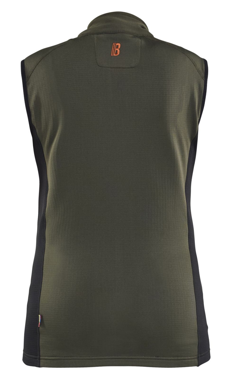 Blaklader Dames Striker Bodywarmer 47462539 fleece woudgroen-roestbruin(4240)