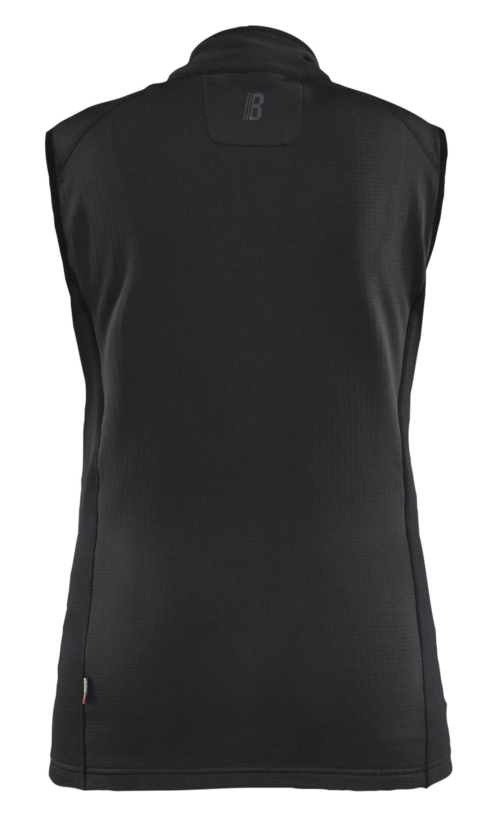 Blaklader Dames Striker Bodywarmer 47462539 fleece zwart(9900)