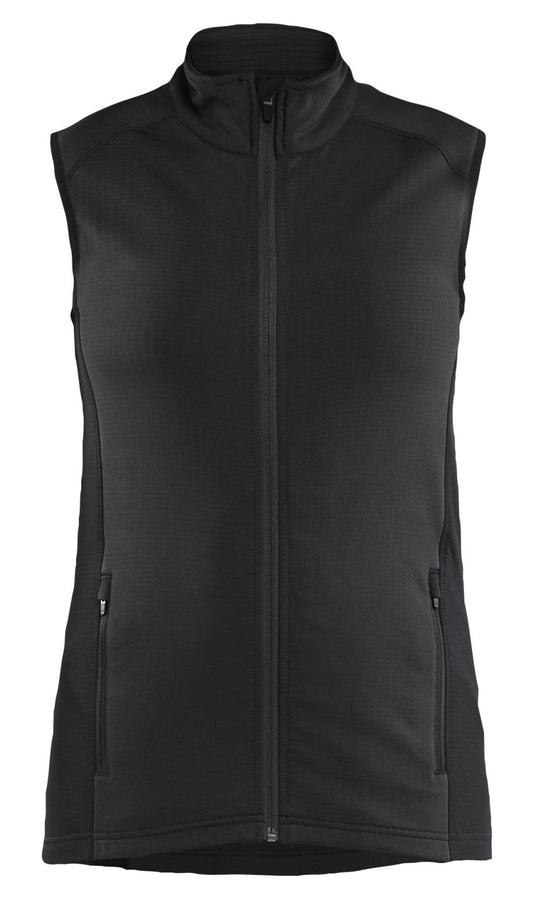 Blaklader Dames Striker Bodywarmer 47462539 fleece zwart(9900)