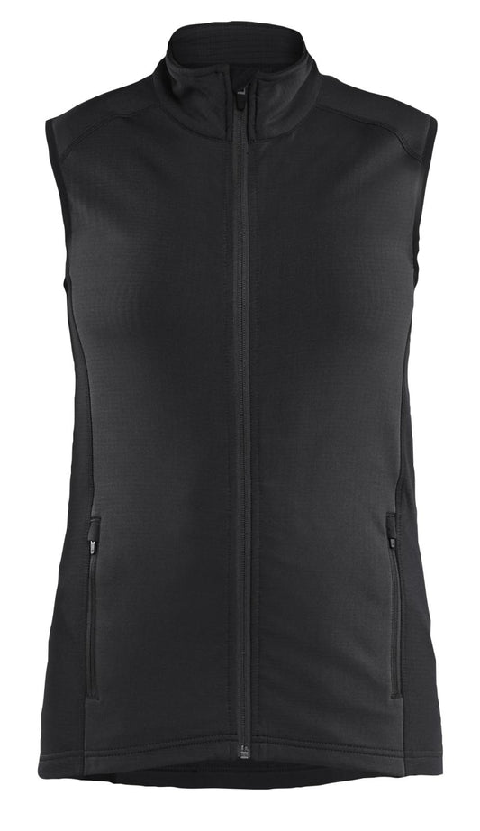 Blaklader Dames Striker Bodywarmer 47462539 fleece zwart(9900)