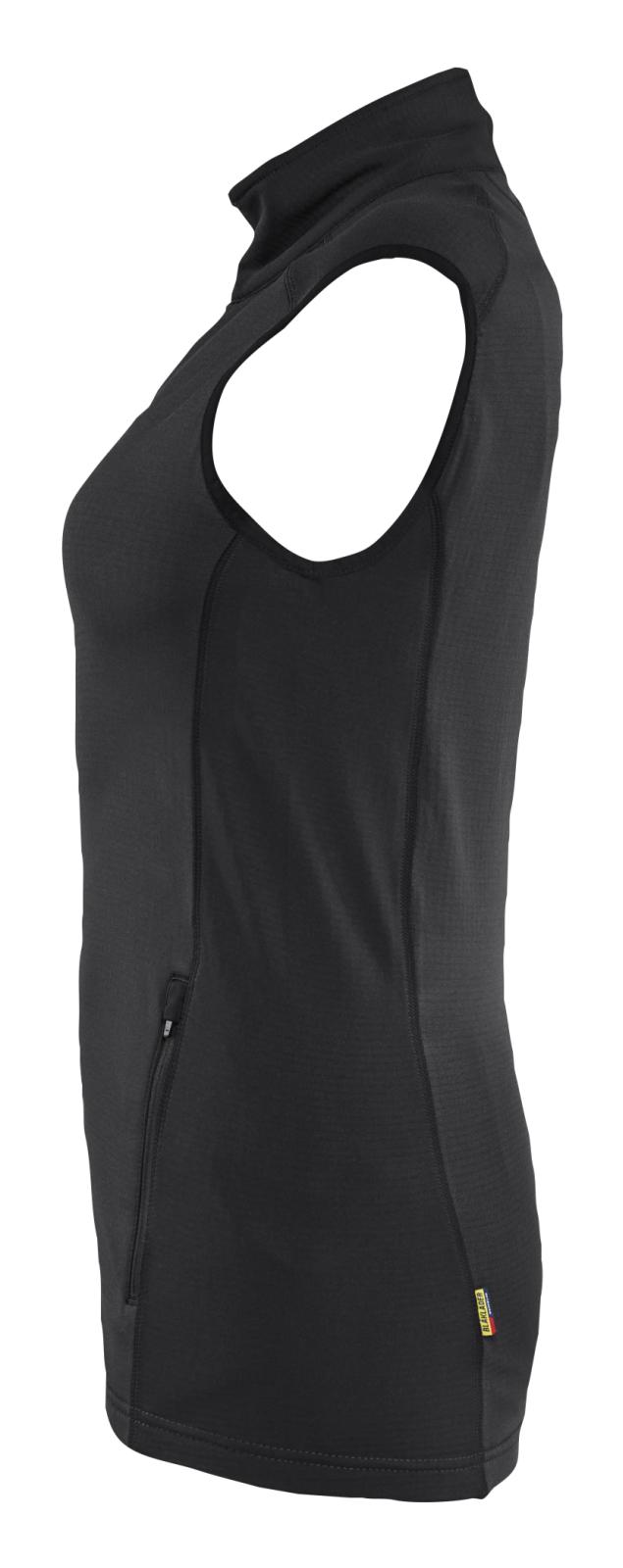 Blaklader Dames Striker Bodywarmer 47462539 fleece zwart(9900)