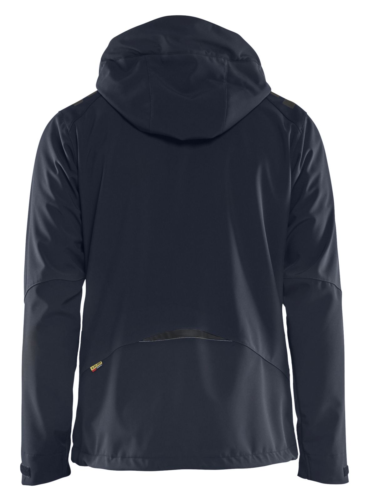 Blaklader Wind regen sneeuw Jassen 47492513 softsheel waterdicht donker marineblauw-fluo geel(8633)
