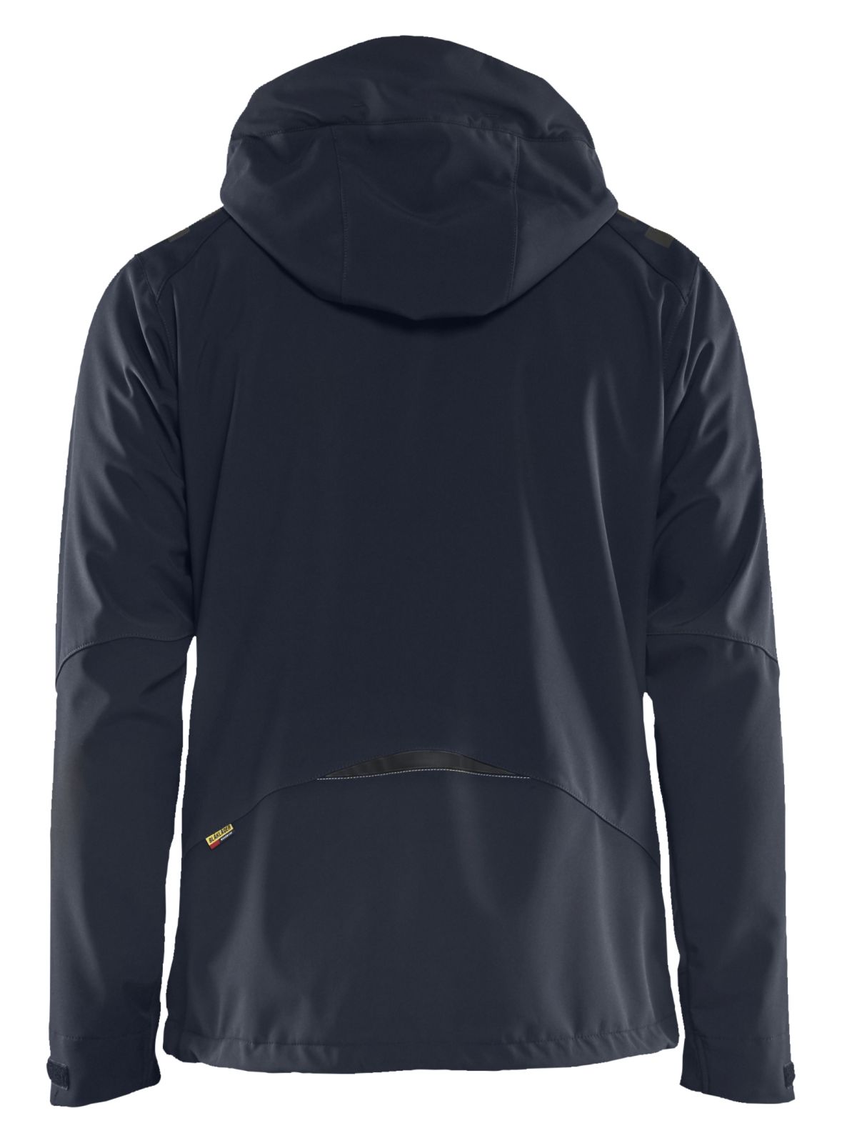 Blaklader Wind regen sneeuw Jassen 47492513 softsheel waterdicht donker marineblauw-fluo geel(8633)